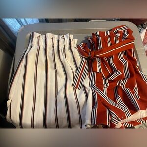 Striped Red and White Outfit